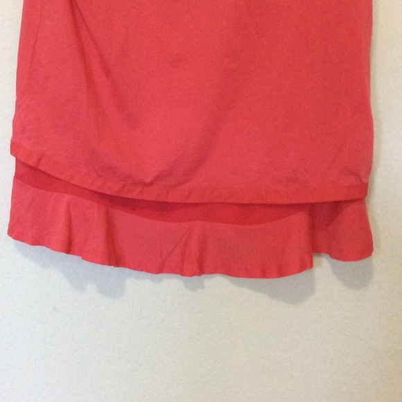 J. Crew Orange Layered Sleeveless Top sz S - Picture 4 of 4